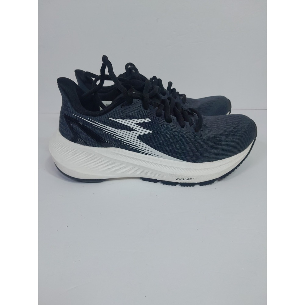 361 Degrees Women Gray Black  Kairos 2 Running Shoes Sz 6 US